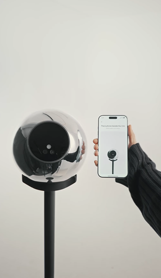 Person verifying with Orb