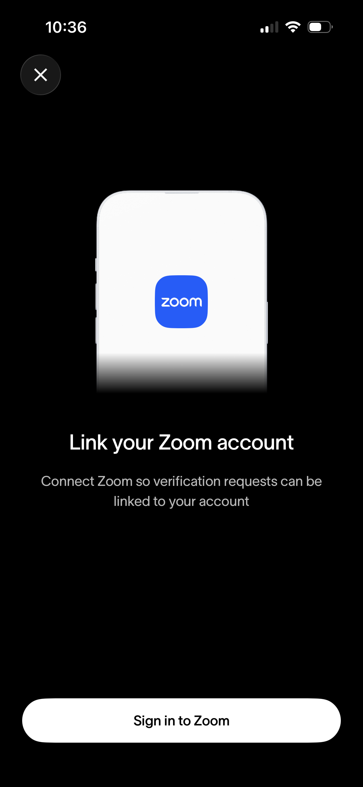 Collega account Zoom - World ID per Zoom.png