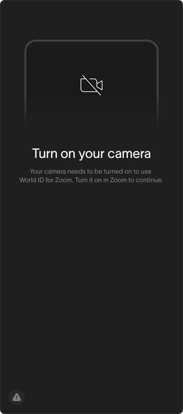 Fotocamera disattivata